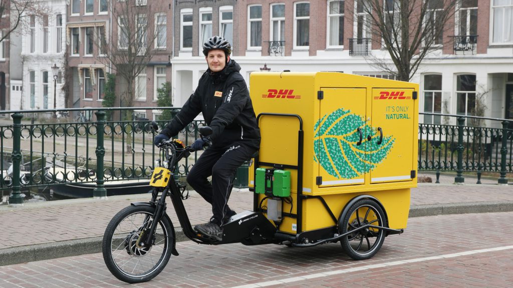 DHL introduceert nieuwe cargofiets: de Chariot