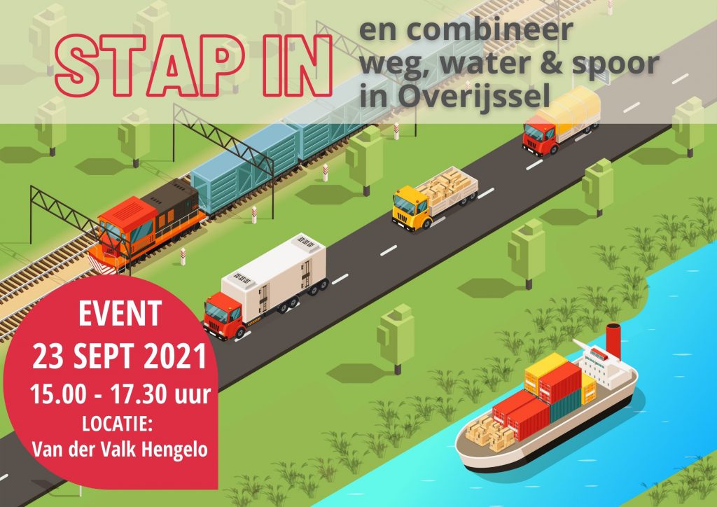 EVENT | STAP IN en combineer Weg, Water en Spoor in Overijssel