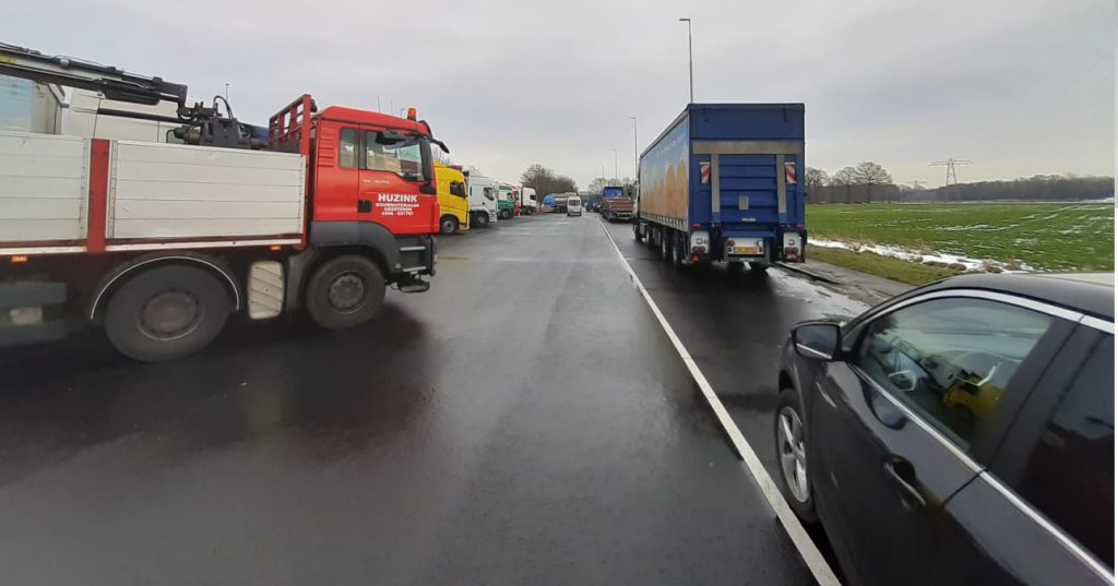 Grote behoefte aan veilige Truckparkings in Overijssel